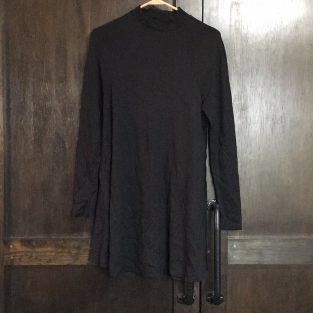 Mockneck Long Sleeve Dress